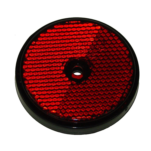 MP854B Radex Round Red Reflector