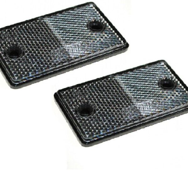 MP8721 Clear Reflector with Mounting Holes